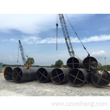 Ssaw Steel Pipe carbon Steel A106 GR B